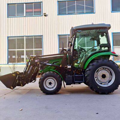 Tractor Loader Backhoe 50hp Tractor With Front End Loader and Backhoe photo-2