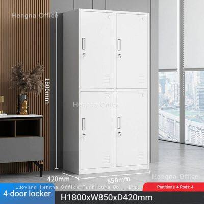 4-Door Steel Locker for Locker Rooms and Public Facilities – Space-Saving and Robust photo-5