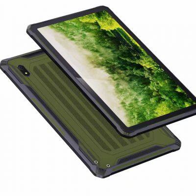 HR1095 Cheapest Factory 11 Inch Android 14 FHD 8GB+128GB IP68 Rugged Tablet With NFC and Handbelt