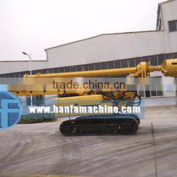 30m depth HFD530 small piling driver, mini rotary drilling rig for sale, piling rig