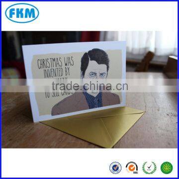 A6 Christmas Card Printed on 350gsm Silk Card With Matte Lamination photo-2