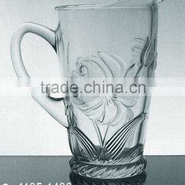 Fancy beer mug glass