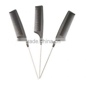 Black Hair Carbon comb , hair fibre comb