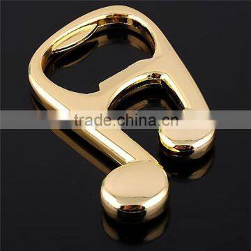 music notes high quality embossed logo metal bottle openers 1617