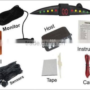 Promotion Parking Assistance Rader Detection With 3 Leds Displar and Bibi Sound Alarm Good Price and High Quality photo-2