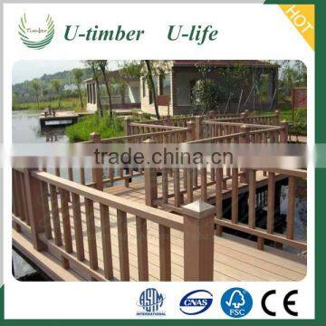 Highly Praised Elegant Shape WPC Composite Outdoor Railing photo-3