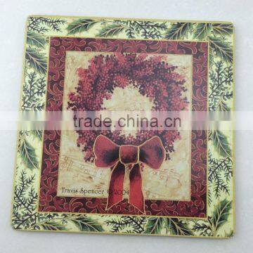 Wholesale Square Shape Tin Tray,metal Tin Serving Tray,beer Tin Tray