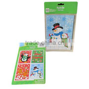 Snowman Jigsaw Puzzle Game For Kids (XG-PZ-011)