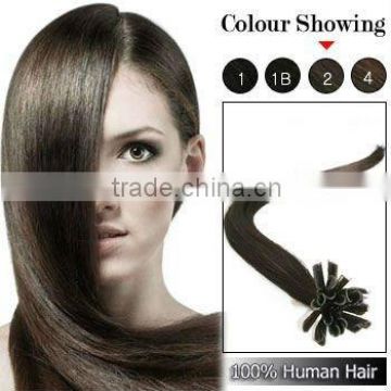 100% Human Remy Pre-bonded Hair Extension For Sale