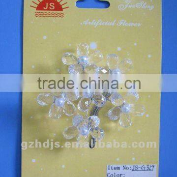 acrylic artificial flower decor