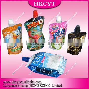 Private Label Sunflower Oil Pouch With Spout