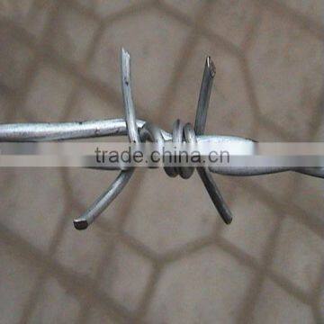 Galvanized barbed wire with competitive price in store