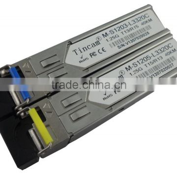 High Quality Factory supply Optical Fiber 1.25G BiDi SFP