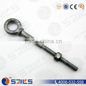 hot dip galvanized carbon steel drop forged g291 regular eye bolt with nut