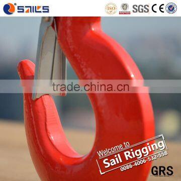 Steel Drop Forged Eye Hoist Hook With Latch photo-4