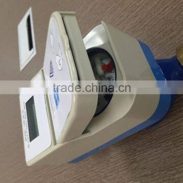 Smart IC Card Horizontal Type STS Prepaid Water Meter photo-3