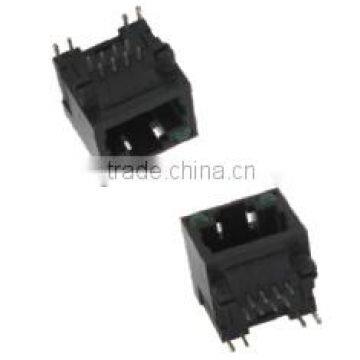 Side Entry RJ45 Connector with LED