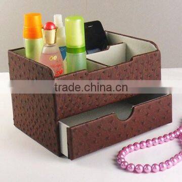 Economical Leather TV Remote Control Holder,desk organizer, mobil phone holder for home use