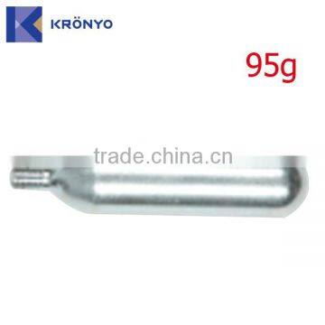 KRONYO liquid co2 cylinder co2 gas cartridge 95g co2 cylinder