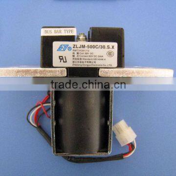 500A magnetic latching type dc contactor