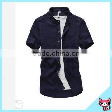 Arrival Fashion Latest Style Navy Blue Turkish Shirt