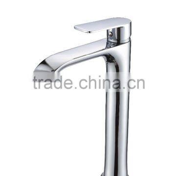 single handle brass basin faucet