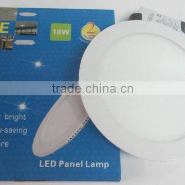 Made in China 15W and round Recessed LED panel light