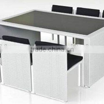 Restaurant Furniture Space-saving Dining Table And Chair Sets (DH-12040)