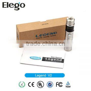 Newest coming!!!Hottest Model E Cigarette VV/VW Sigesigelei Legend V2