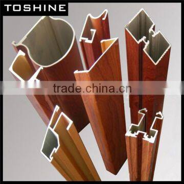 Wood Color Kitchen Door Aluminum Profile Manufacturer photo-6