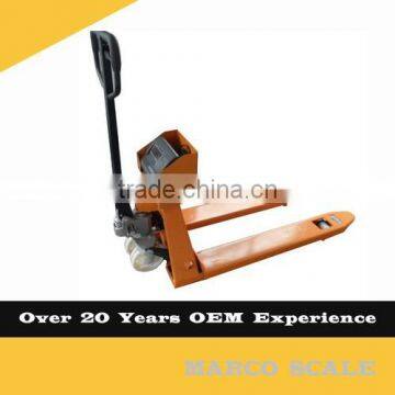 2T China Hand Pallet Truck With Weigh Scale photo-6