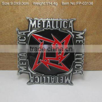 Fashion Hot Sale Custom Metal Zinc Alloy Plate Belt Buckle photo-4