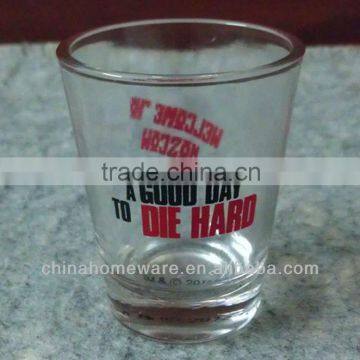 2oz shot glass liquor glass