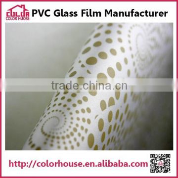 pvc vinyl decorative film window sticker