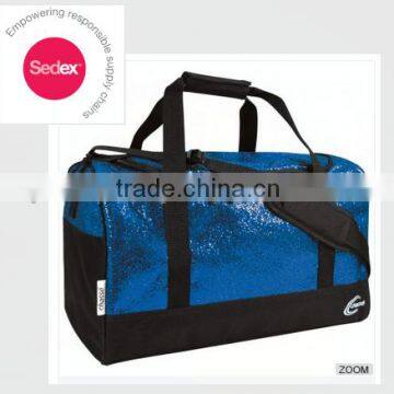 Wholesale Glitter Duffel Bag with Cheerleader Workout Sport Bag