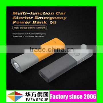 CE FCC ROHS UL Certification powerful mini auto jump starter lipo car battery