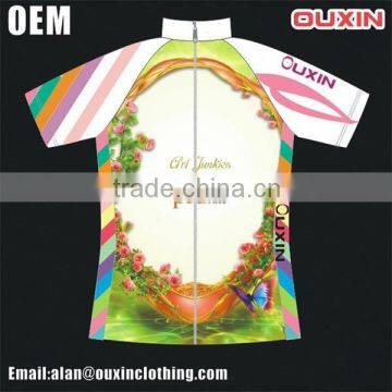 Low MOQ woman and man merino wool cycling jersey