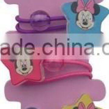 OEM SERVICE--4PCS MINNIE PONYTAIL HOLDER