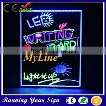 Store outside more cheap price LED writing smart board