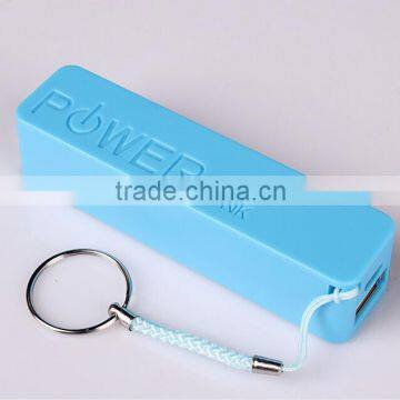 Portable USB external 2600mah battery charger power bank for cell phone