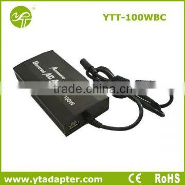 Aluminum 100W Laptop Adapter For Home And Car