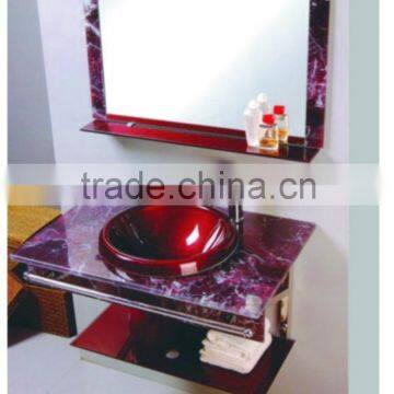 china glass basin