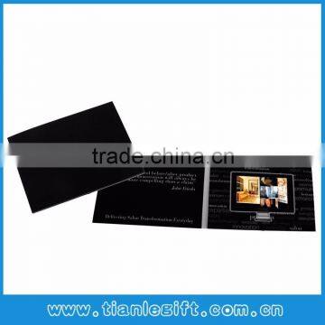 LCD video brochure