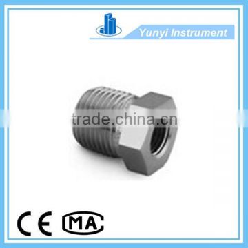 Stainless Steel Pipe Fitting, Reducing Bushing, 1/2 in. Male NPT x 1/4 in. Female NPT