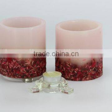 Dried Flower Design Candle for Decoration Wholesale photo-4