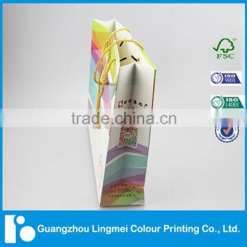 Promotion Color Custom Paper Gift Bag Factory Printing With Logo photo-5