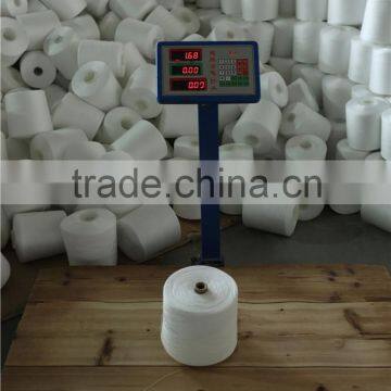 100 % Polyester Spun Yarn 30/1 Undyed photo-3