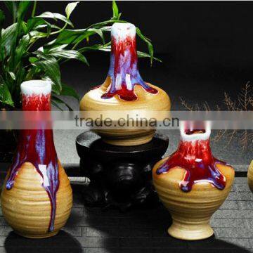 Variable Glaze Antique Coarse Pottery Furnishing Articles HY167602 photo-6