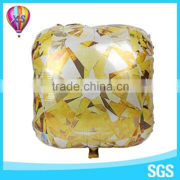 2016 inflatable cube mylar balloon/ inflatable square balloon for advertising