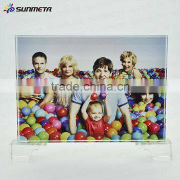 DIY blank glass for sublimation printing, weding gift, souvenir, promoting gift